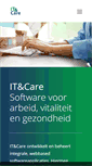 Mobile Screenshot of itandcare.nl